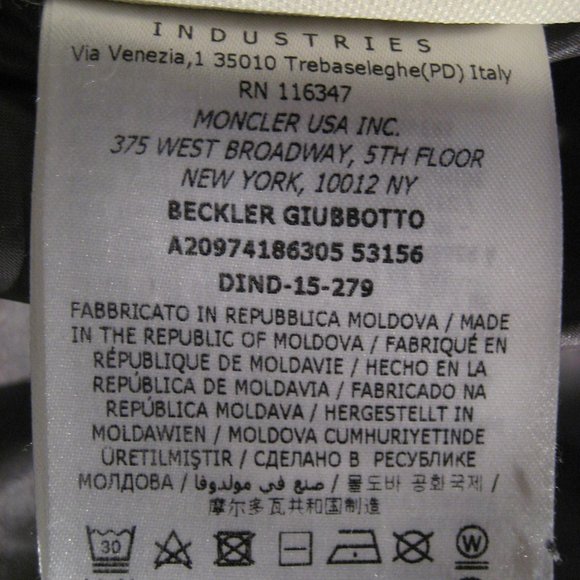 Moncler Grenoble Beckler Goose Down Puffer Ski Jacket, Blue #116347 - Picture 12 of 13